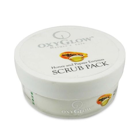 Buy Oxyglow Honey and Papaya Enzymes Scrub Pack, 300g online for USD 12.85 at alldesineeds
