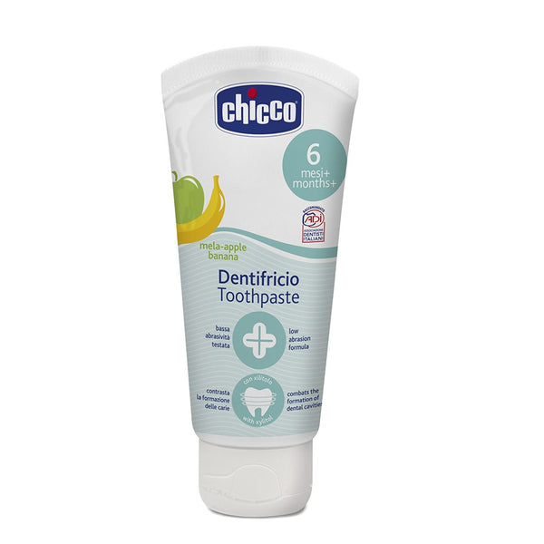 2 Pack Chicco Toothpaste (Mela-Applebanana), 50ml