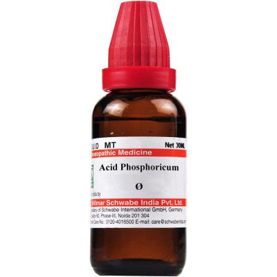 Buy 2 x Willmar Schwabe India Acid Phosphoricum 1X (Q) (30ml) each online for USD 16.87 at alldesineeds