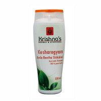 Pack of 2 Krishna's Kesharogyam Reetha Shikakai Amla Shampoo (200ml)
