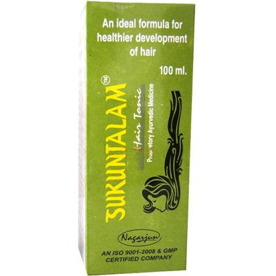 Buy Nagarjuna Sukuntalam Hair Tonic (100ml) online for USD 11.2 at alldesineeds