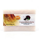Pack of 2 Kailash Khadi Coconut Milk & Honey Premium Soap (125g)