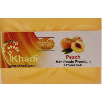 Pack of 2 Kailash Khadi Peach Premium Soap (125g)