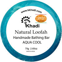 Pack of 2 Kailash Khadi Aqua Cool Loofah Soap (75g)