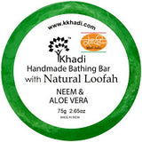 Pack of 2 Kailash Khadi Neem & Aloe Vera Loofah Soap (75g)