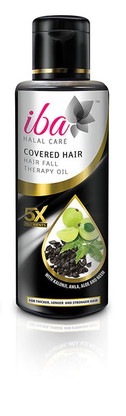 2 Pack Iba Halal Care Covered Hair Fall Therapy Oil, 100ml each - alldesineeds