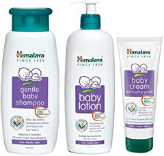 Himalaya Baby Shampoo (400 ml), Cream, 200mland Herbals Lotion (400ml) Combo