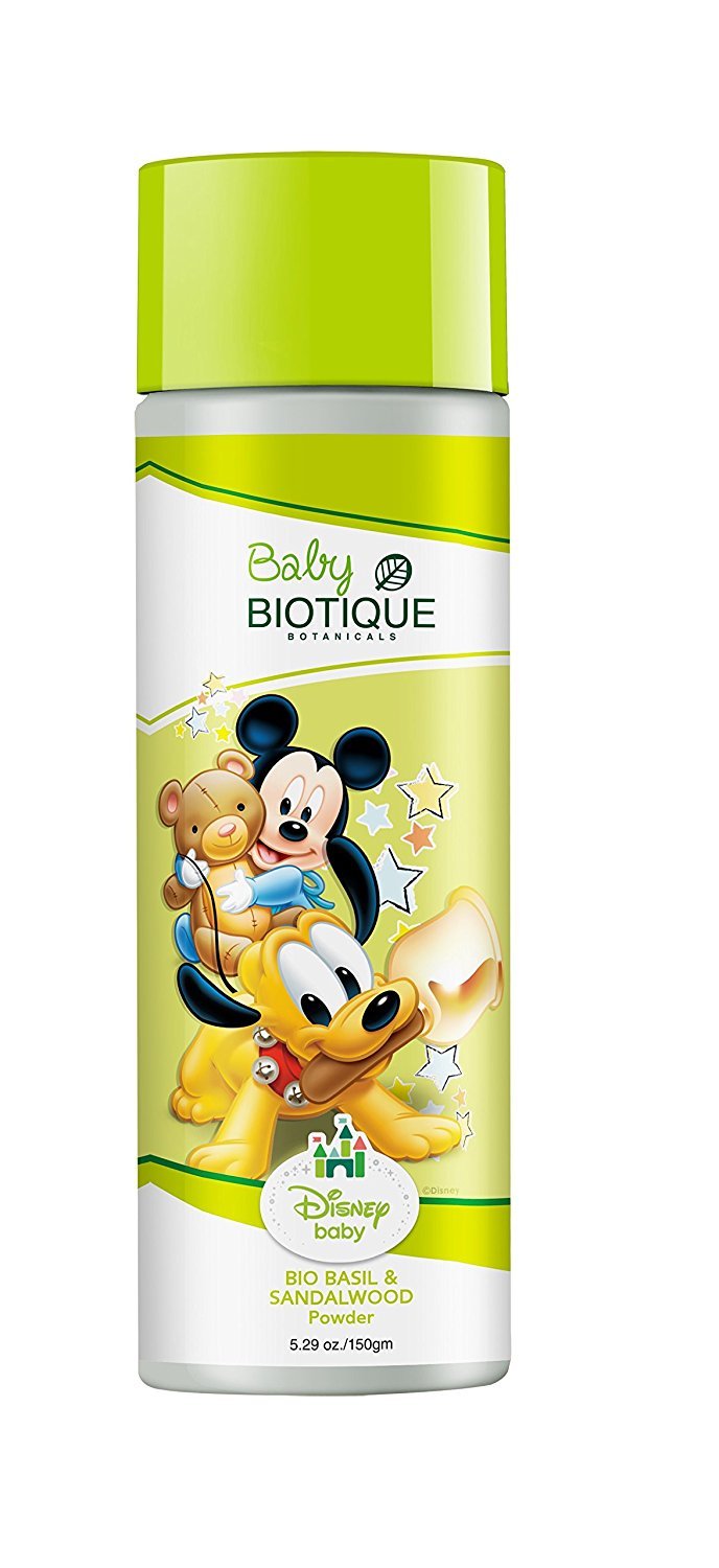 2 Pack Bio Disney Mickey Baby Powder Basil and Red Sandalwood