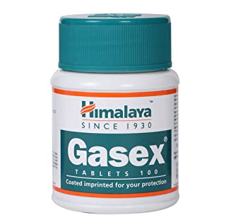 5 Pack of Himalaya Gasex 100 Tablets