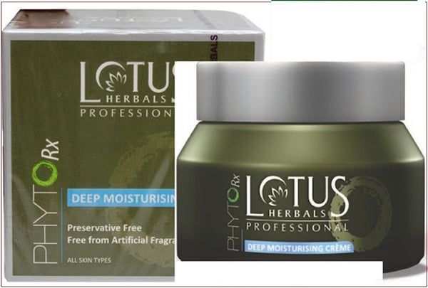 Buy LOTUS PHYTO RX (PROFESSIONAL SERIES)DEEP MOISTURISING CREAM 50GM online for USD 13.5 at alldesineeds