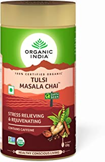 2 Pack of Organic India Tulsi Masala Chai - 100 g