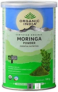 2 Pack of Organic India Moringa Powder - 100 g