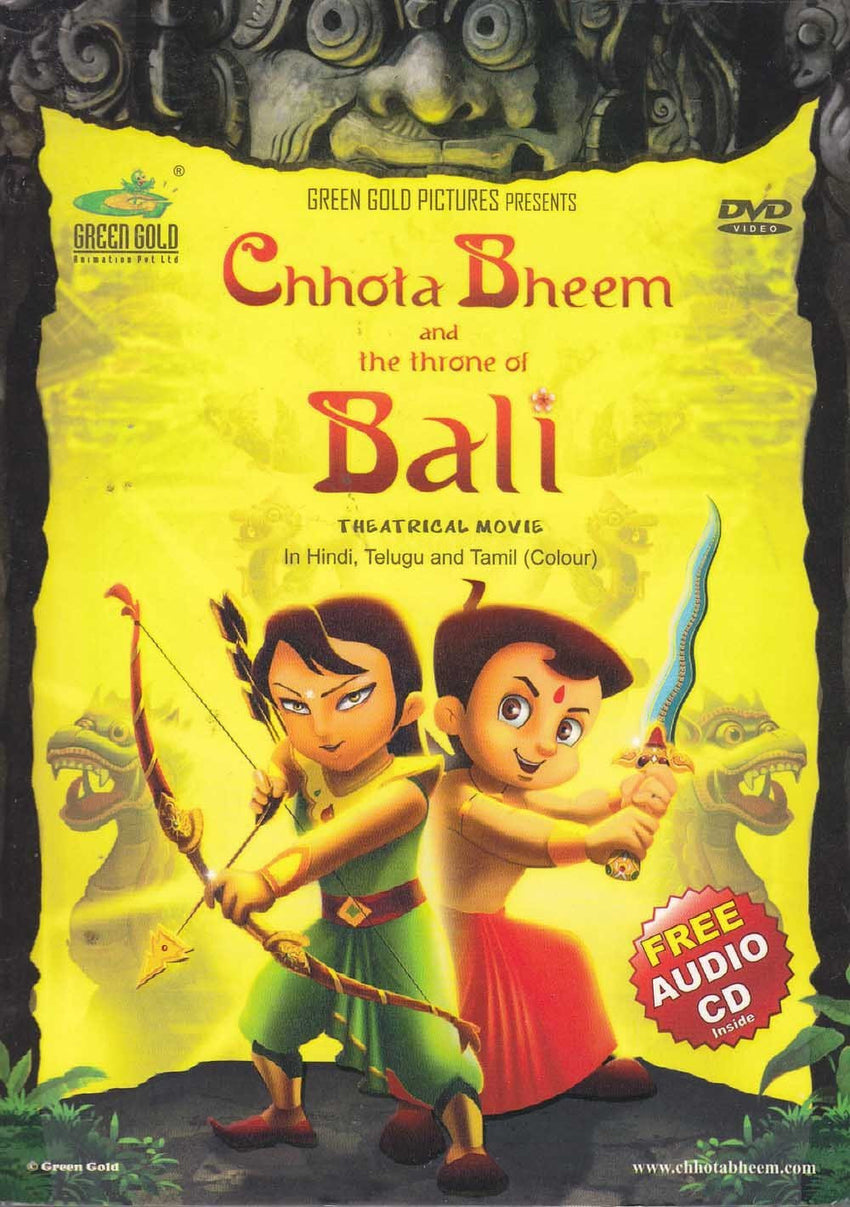 Buy Chhota Bheem and the Throne of Bali: TAMIL DVD online for USD 9.45 at alldesineeds