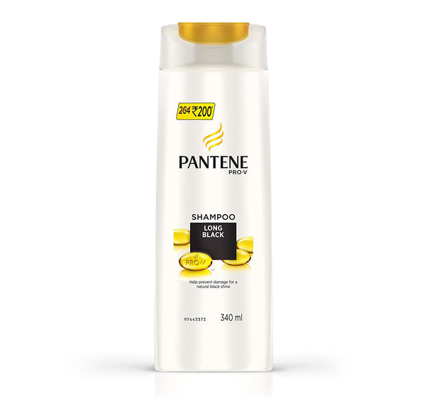 Buy Pantene Long Black Shampoo, 340ml online for USD 14.98 at alldesineeds