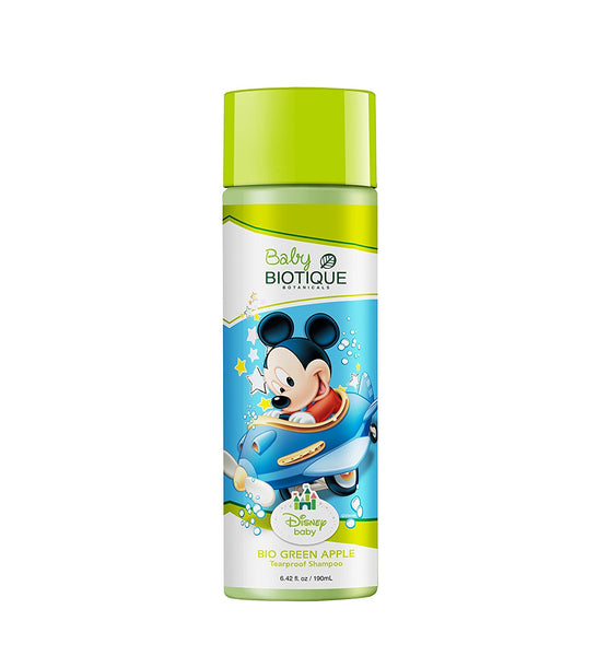Disney Baby Bio Green Apple Mickey Tearproof Shampoo (190ml)