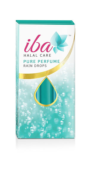 2 Pack Iba Halal Care Pure Perfume Rain Drops, 10ml each - alldesineeds