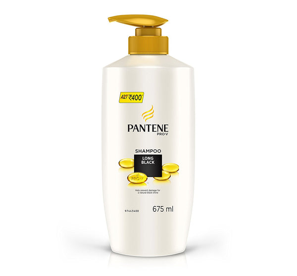 Buy Pantene Pro-V Long Black Shampoo, 675ml online for USD 25.86 at alldesineeds