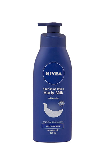 Buy Nivea Nourishing Lotion Body Milk Richly Caring for Very Dry Skin, 400ml online for USD 17.7 at alldesineeds