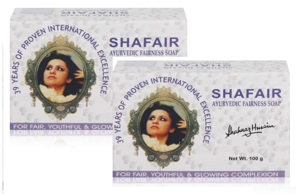 Buy Shahnaz Husain Shafair Ayurvedic Fairness Soap, 100g (Pack of 2) online for USD 16.5 at alldesineeds