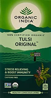 2 Pack of Organic India Tulsi Original 25 TB