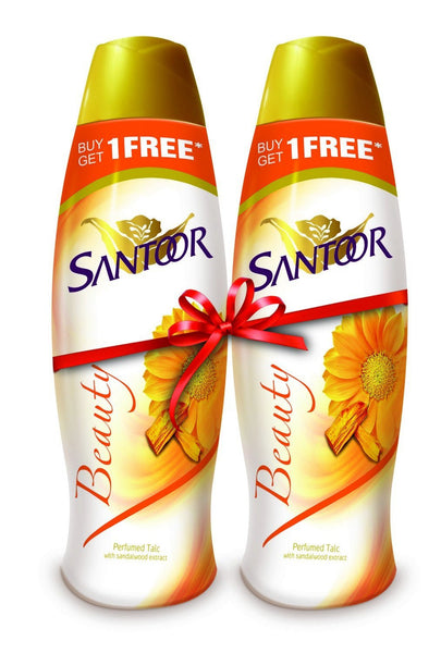 Santoor Perfumed Talc New, 150g - alldesineeds