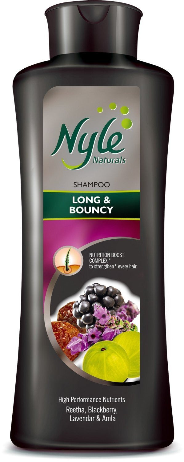 Buy Nyle Shampoo Long and Bouncy, 400ml online for USD 16.19 at alldesineeds