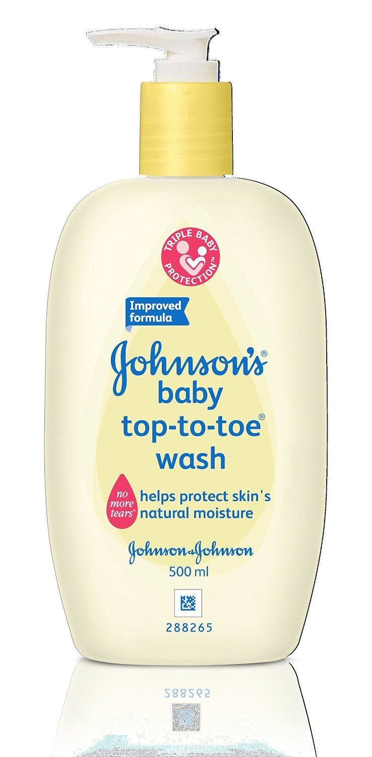 Johnson's Baby Top To Toe Wash (500ml) - alldesineeds