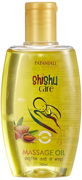 2 Pack Patanjali Shishu Care Massage Oil (100ml)