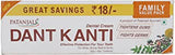 Patanjali Dant Kanti Toothpaste Value Pack - 300 g ((200g * 1N and 100g * 1N) + 1N Toothbrush)