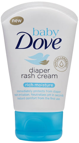 2 Pack Baby Dove Rich Moisture Baby Rash Cream (45g)