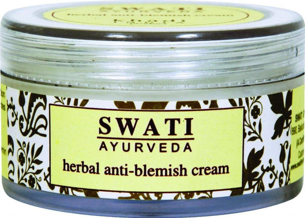 Buy Swati Ayurveda Herbal Anti Blemishes Cream Paraben Free, 50g online for USD 13.37 at alldesineeds