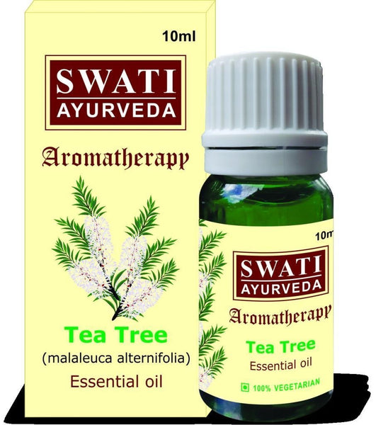 Swati Ayurveda Essential Oil Tea Tree, 10ml - alldesineeds