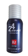 Revlon 24 Seven Krypton Perfumed Body Spray, 130ml - alldesineeds