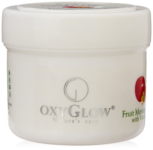 Buy Oxyglow Fruit Massage Cream With Vitamin E, 200g online for USD 15.54 at alldesineeds