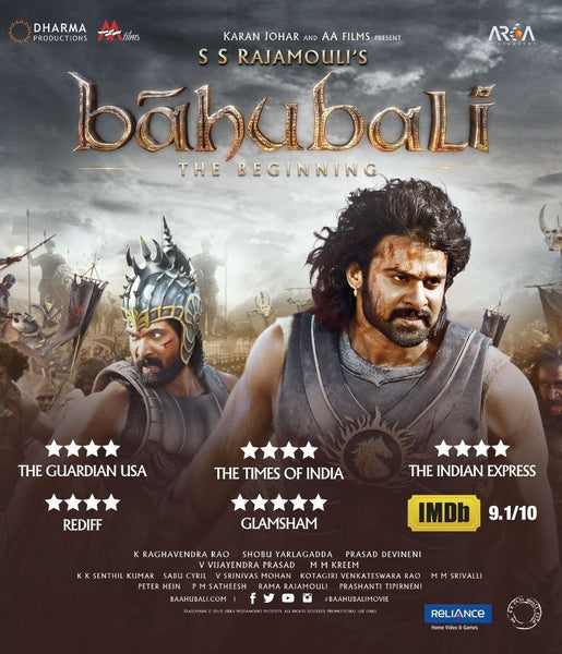 Bahubali (Hindi): Blu-ray