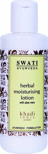 Buy Swati Ayurveda Moisturising Lotion with Aloe Vera Paraben and Silicone Free, 210 online for USD 14.79 at alldesineeds