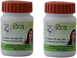 2 x INVALID DATA Divya Kayakalp Vati Extra Power 320 Tablets (40 g) - Pack of 2