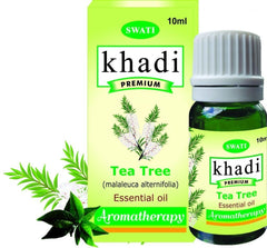 Khadi Premium Essential Oil Tea Tree (Malaleuca Alternifolia) 10 Ml - alldesineeds