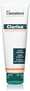 2 Pack of Himalaya Clarina Anti-Acne Face Mask 75ml