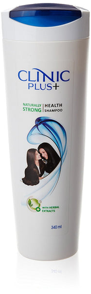 Buy Clinic Plus + Naturally Strong Health Shampoo with Herbal Extracts, 340ml online for USD 14.63 at alldesineeds