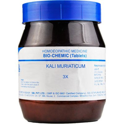 SBL Kali Muriaticum 3X 450g - alldesineeds