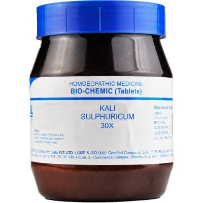 SBL Kali Sulphuricum 30X 450g - alldesineeds