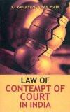 Law Of Contempt Of Court In India by K. Balasankaran Nair, HB ISBN13: 9788126903597 ISBN10: 8126903597 for USD 33.99