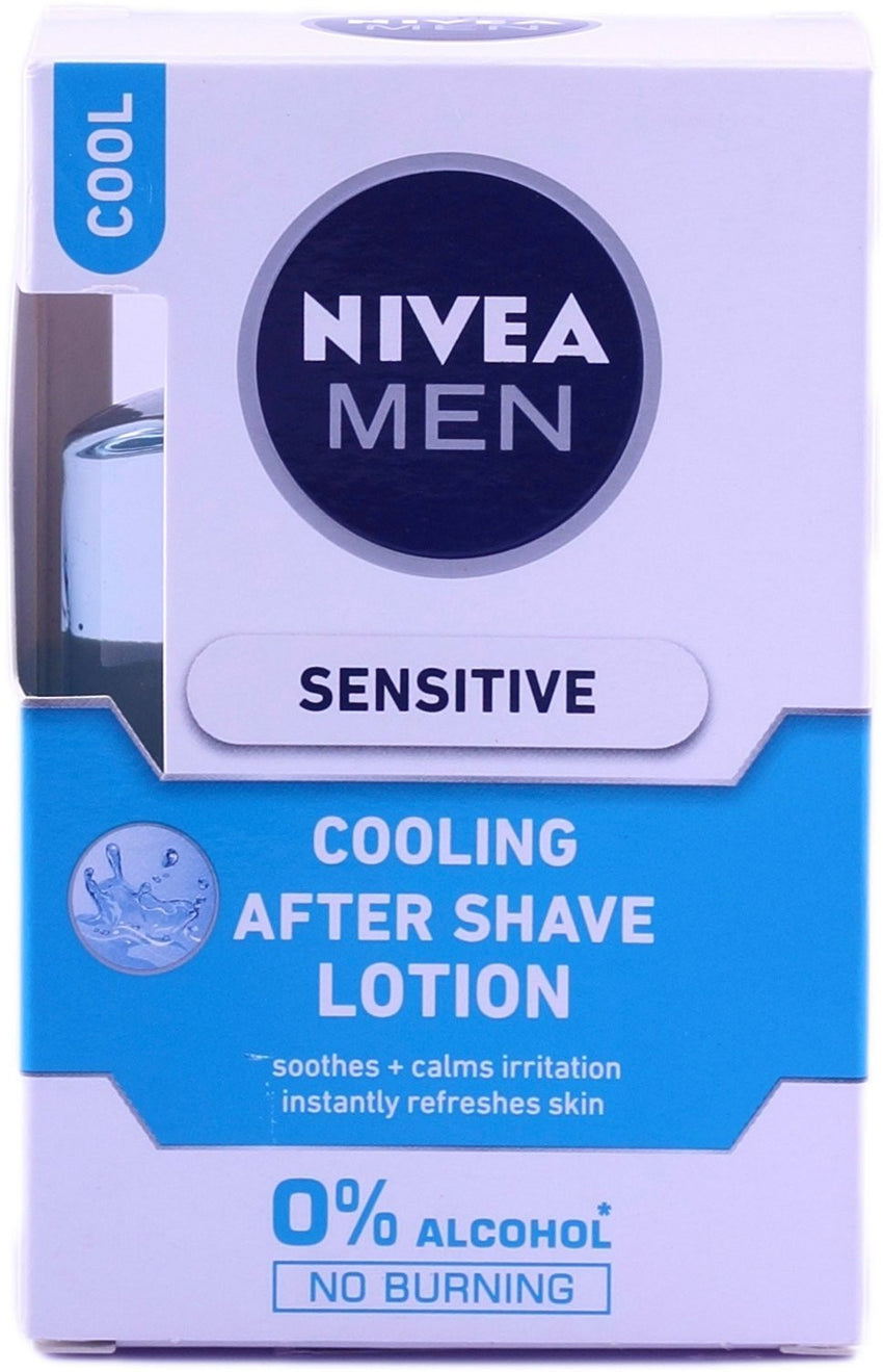NIVEA MEN Sensitive Cooling After Shave Lotion 100ml - alldesineeds