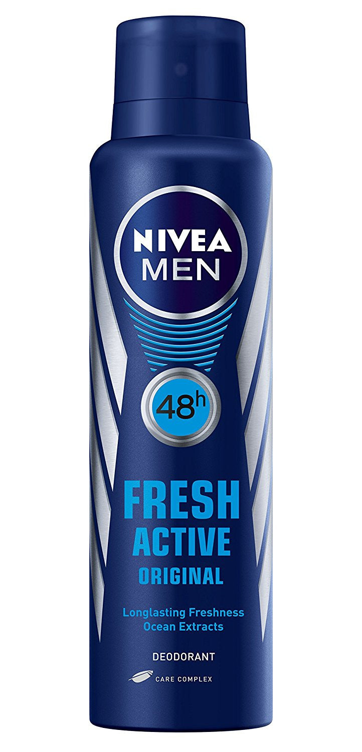 Nivea Fresh Active Original 48 Hours Deodorant, 150ml - alldesineeds