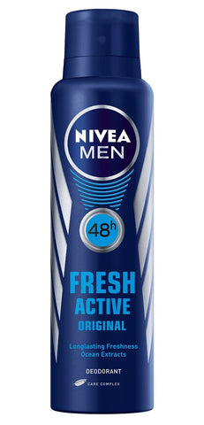 Nivea Fresh Active Original 48 Hours Deodorant, 150ml - alldesineeds