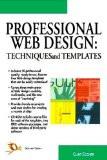 Professional Web Design (Techiques and Templates): Clint Eccher 8170083400 for USD 26.15