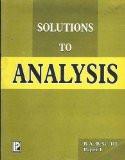 Solutions to Analysis: P. Parkash, Dr. Manish Goyal 8170088747 for USD 15.89
