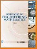 Solutions to Engineering Mathematics Vol - III: C.P. Gandhi 8170089425 for USD 36.71