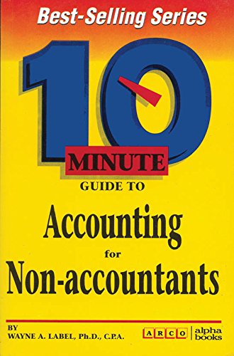 10 Minute Guide To Accounting For Non-Accountants